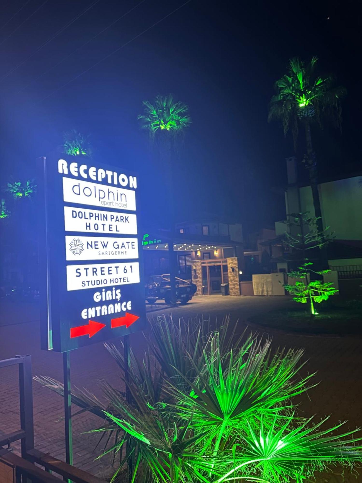 Dolphin Apart Hotel Sarigerme Exterior foto